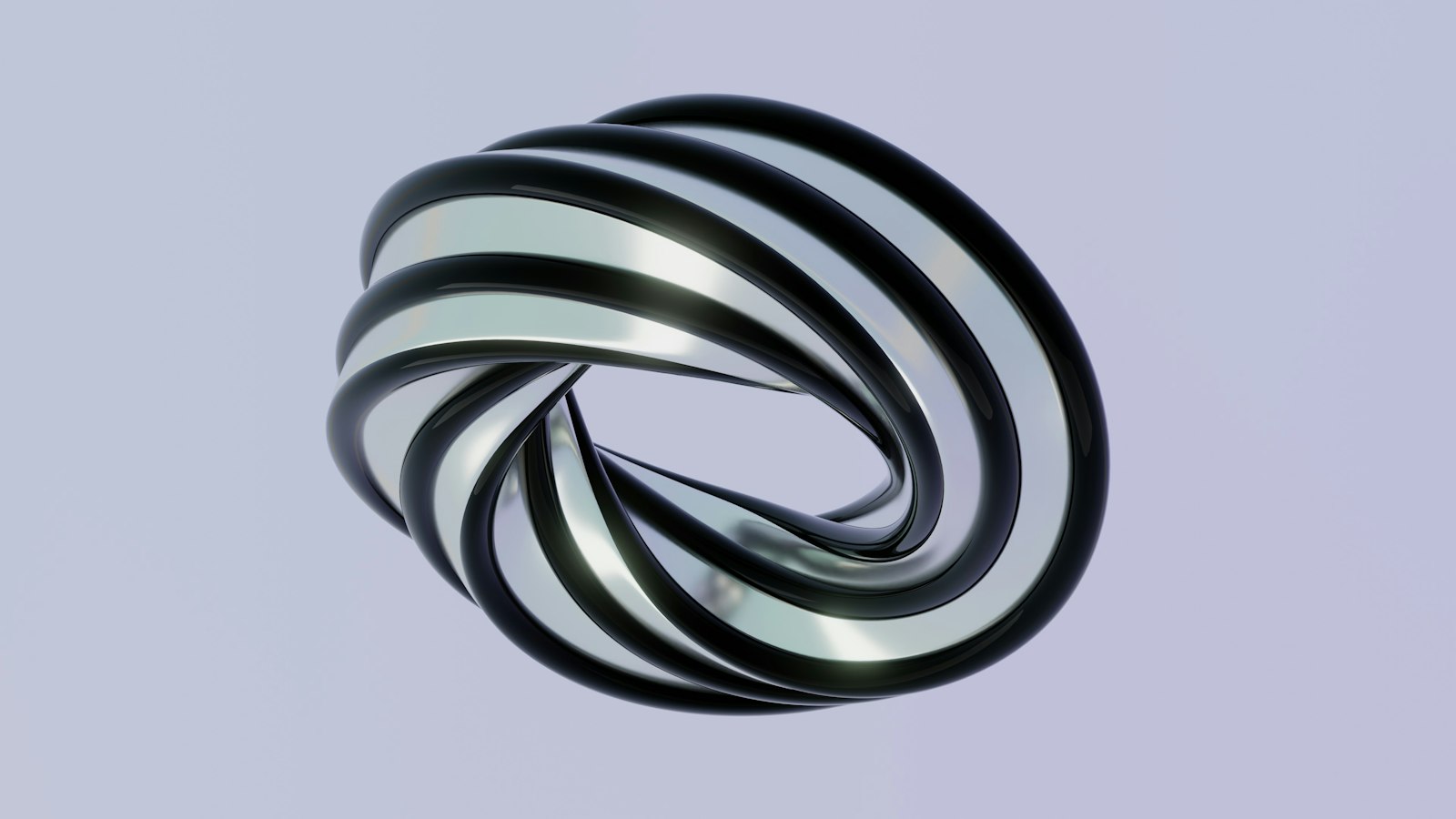a black and white object is flying through the air