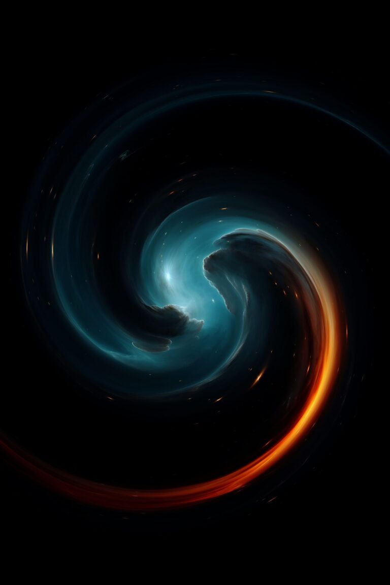 Mesmerizing Galactic Swirl Nebula Art